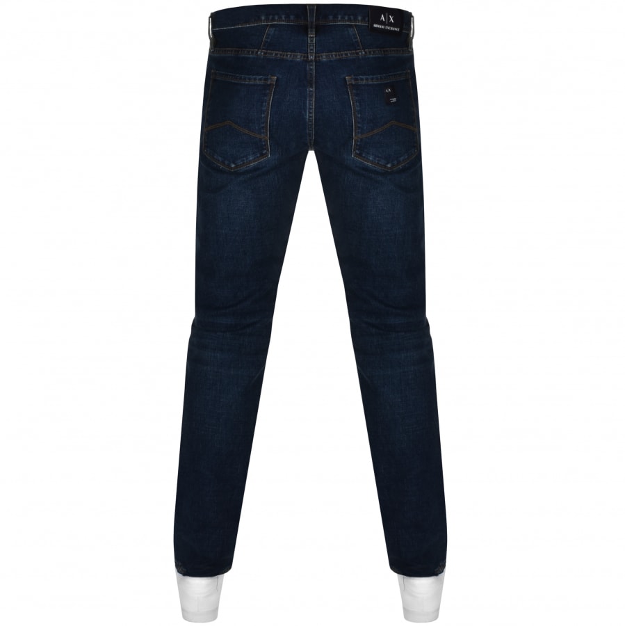 Alternative Image for ProductArmani Exchange J16 Straight Fit Jeans Blue2